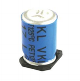 贴片套管型 VKL 125°C 2000小时~5000小时 耐高温、长寿命品、耐高频大纹波电流